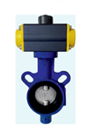 actuator-operated-pneumatic-butterfly-valve-cf8m-150-mm