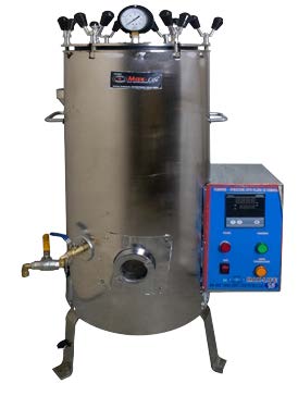 aecnomed-avwd-101-stainless-steel-aluminium-autoclaves-vertical-autoclaves-40-ltr
