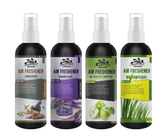 air-freshner-perfume-4-pieces-combo-sandal-lavender-green-apple-lemon-grass-250-ml-x-4
