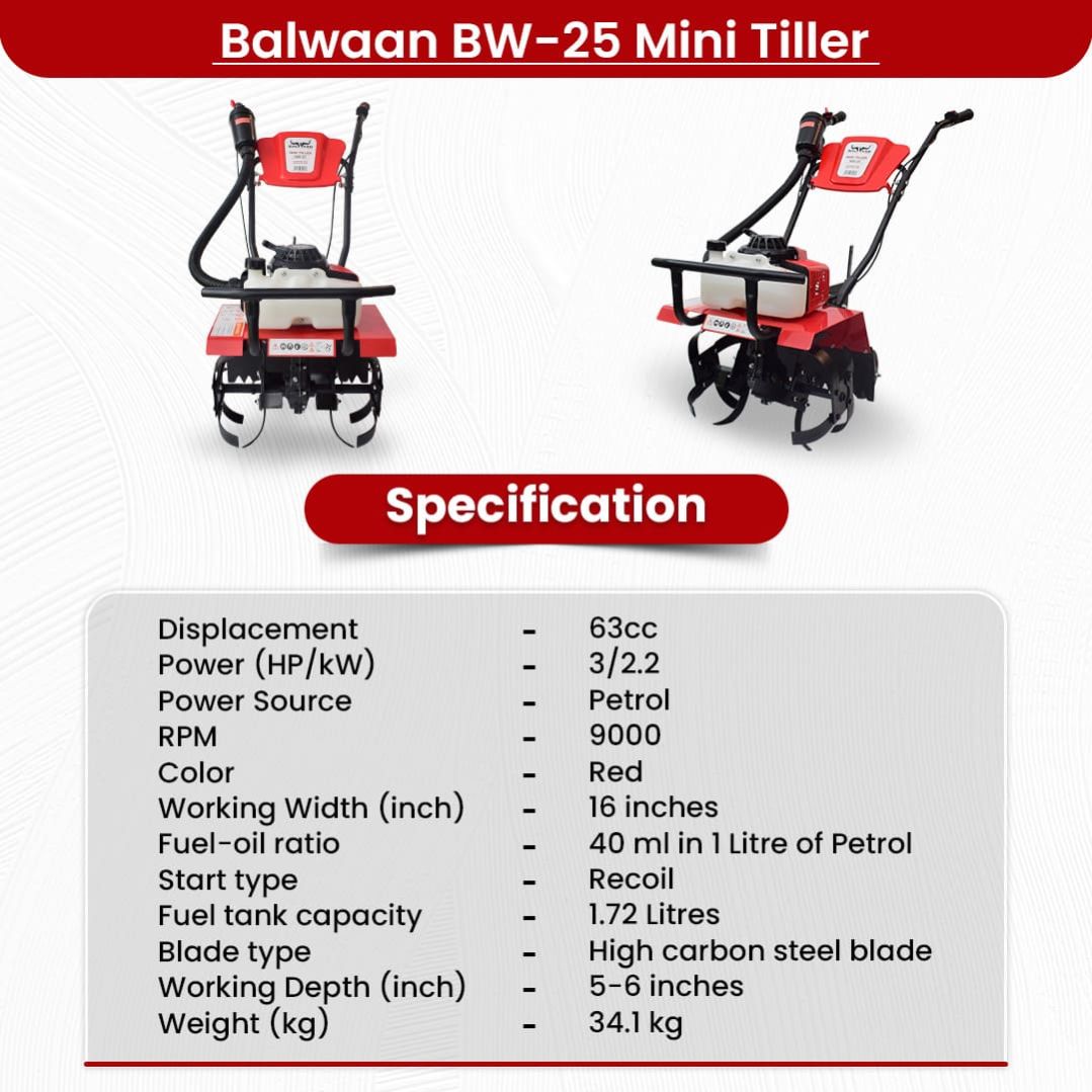 balwaan-bw-25-mini-tiller
