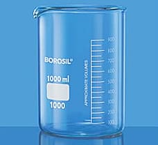 borosil-beakers-low-form-with-spout-150-ml-pack-of-40