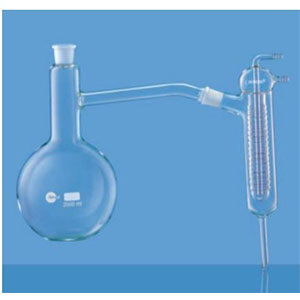 borosil-distilling-apparatus-with-friedrichs-condenser-interchangeable-joints-and-stopper-2000-ml-3380030