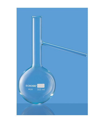 borosil-distilling-flask-with-side-arm-100-ml-4620016
