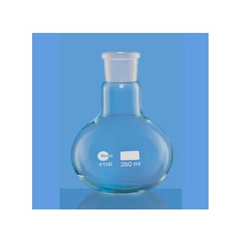borosil-flat-bottom-flask-narrow-mouth-short-neck-with-i-c-joint-150-ml-4100018