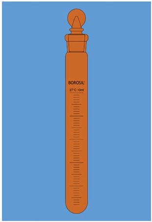 borosil-graduated-test-tube-with-i-c-glass-stopper-amber-30-ml-9831010