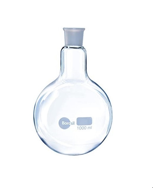 borosil-round-bottom-flask-narrow-mouth-short-neck-with-i-c-joint-10-ml-4380a06