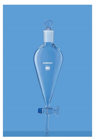 borosil-separatory-funnel-pear-shape-with-glass-stopcock-i-c-glass-stopper-500-ml-6400024