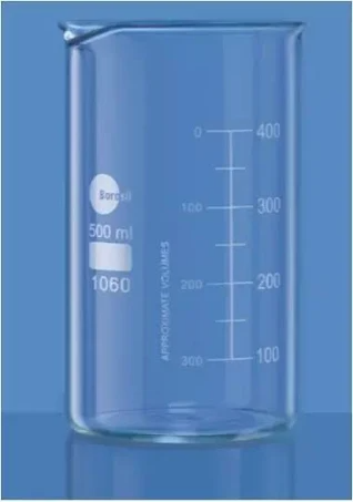 borosil-tall-form-beaker-with-spout-100-ml-pack-of-40-1060d16