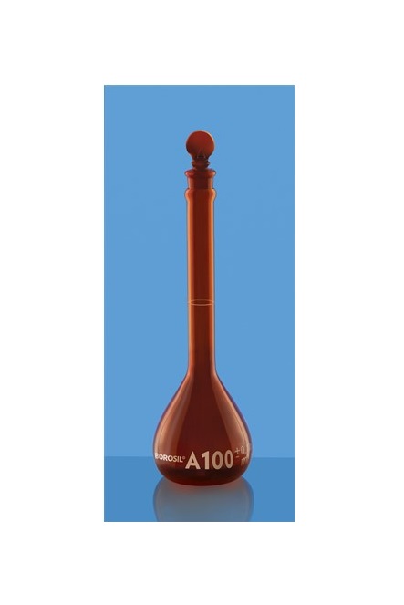 borosil-volumetric-flask-astm-narrow-mouth-amber-with-individual-calibration-certificate-1000-ml-5655029