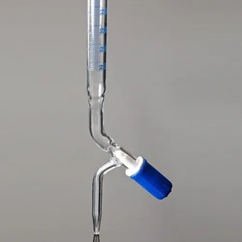 burette-d148s-boroflow-fitted-with-screw-thread-stopcock-with-ptfe-keys-laboratory-25-ml