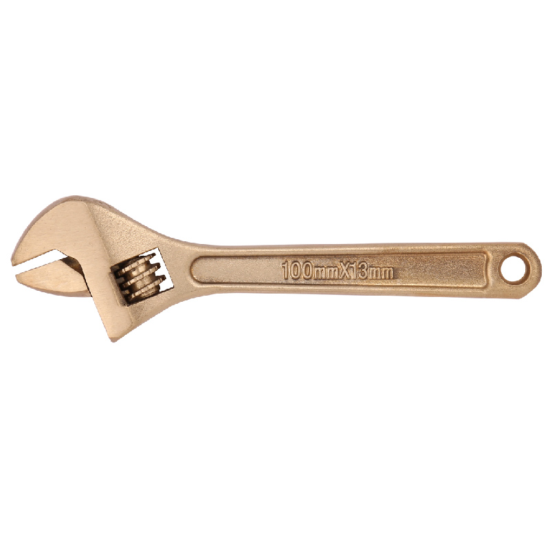 de-neers-100-mm-aluminum-bronze-adjustable-wrench