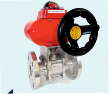 electrical-actuator-operated-flange-end-ball-valve