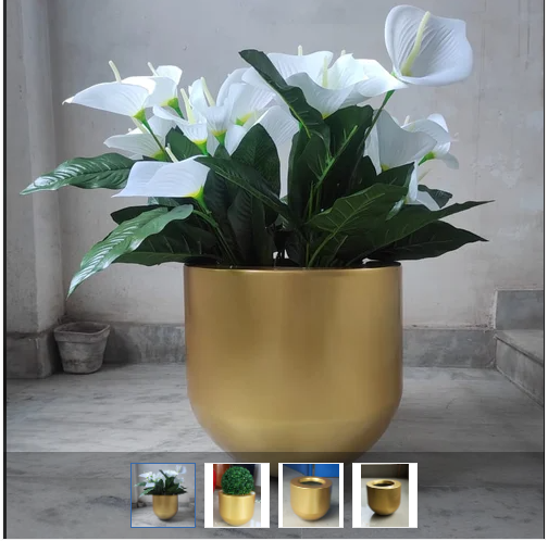 frp-planter-golden-pot-5
