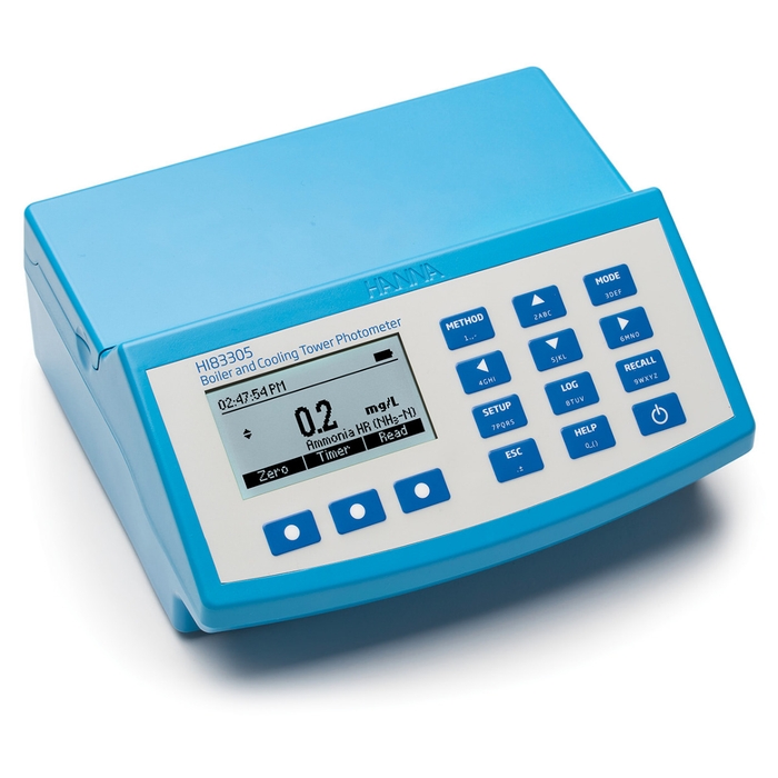 hanna-hi83305-multiparameter-photometer-with-digital-ph-electrode-input-for-boilers-and-cooling-towers