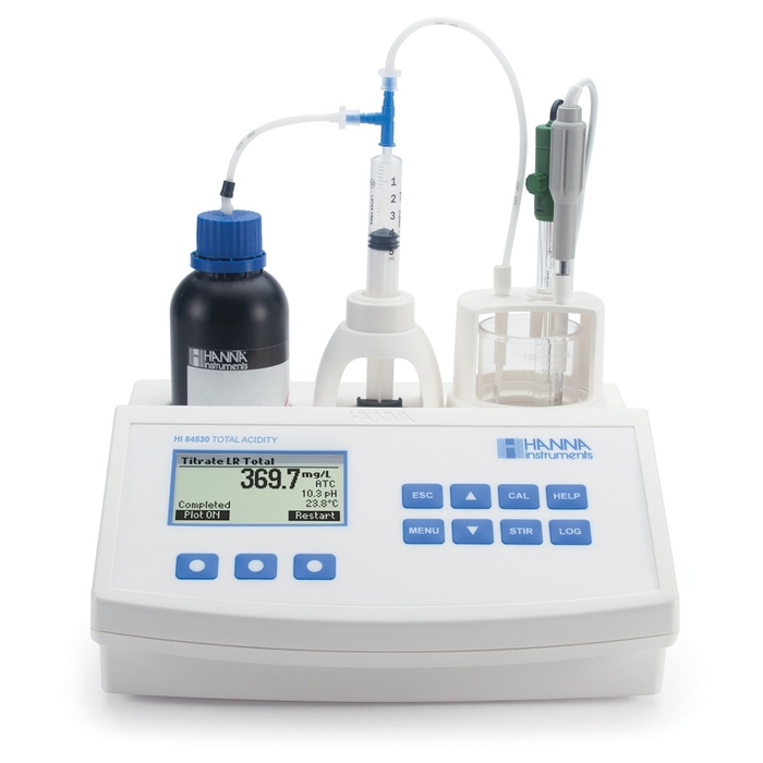 hanna-hi84530-mini-titrator-for-measuring-titratable-acidity-in-water