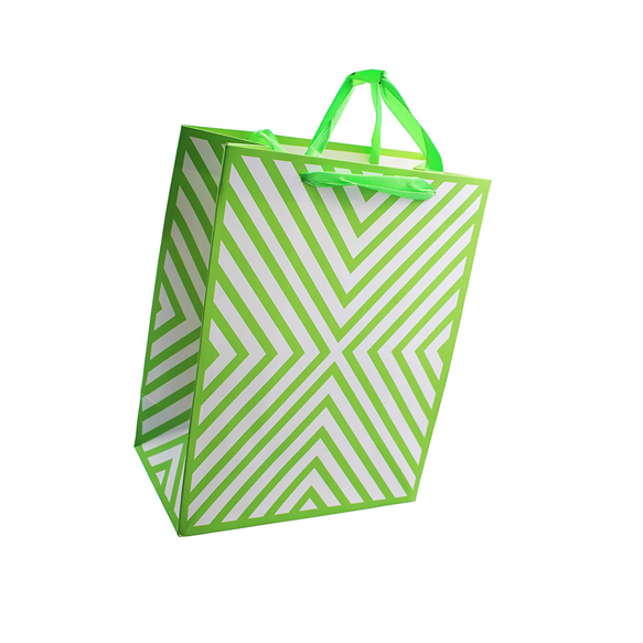ilife-gift-bags-17-7-x-10-x-23-cm-12-pcs-paper-gift-bags-green