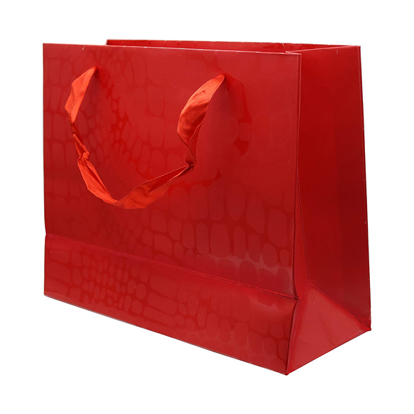 ilife-gift-bags-24-4-x-9-5-x-19-4-cm-12-pcs-paper-gift-bags-fire-red