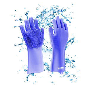 ilife-silicon-scrubber-glove-purple