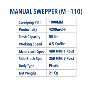 manual-swepper-m-110
