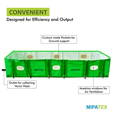 mipatex-450-gsm-hdpe-organic-vermi-compost-maker-bed-4ft-x-4ft-x-2ft-green