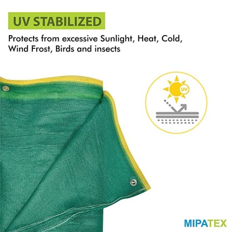 mipatex-75-shade-net-2-5m-x-25m-multi-purpose-green-house-garden-sunlight-protection-balcony-cloth-blocks-uv-dust-protect-flowers-and-plants-green-construction-building