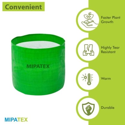 mipatex-plant-grow-bags-36in-x-12in-terrace-gardening-vegetable-planting-pots-woven-fabric-leafy-fruits-growing-containers-green-pack-of-2
