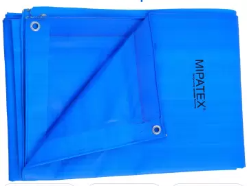 mipatex-tarpaulin-sheet-130-gsm-12ft-x-15ft-waterproof-heavy-duty-poly-tarpaulin-blue