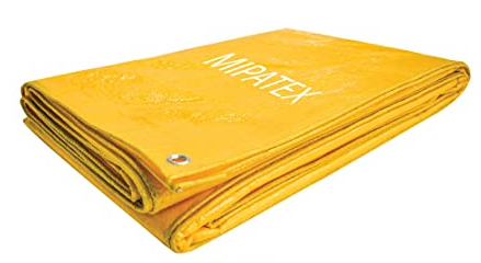 mipatex-tarpaulin-sheet-130-gsm-12ft-x-15ft-waterproof-heavy-duty-poly-tarpaulins-yellow