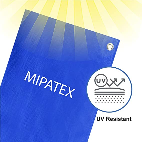 mipatex-tarpaulin-sheet-200-gsm-12ft-x-6ft-waterproof-heavy-duty-poly-tarpaulin-blue-silver