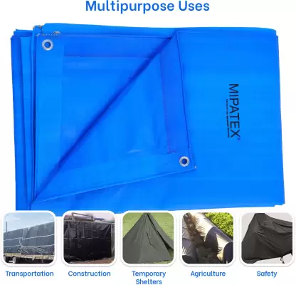 mipatex-tarpaulin-sheet-150-gsm-12ft-x-9ft-waterproof-heavy-duty-poly-tarpaulin-blue