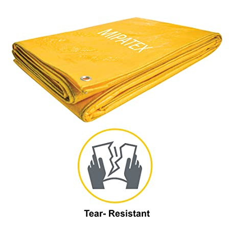 mipatex-tarpaulin-sheet-150-gsm-15ft-x-15ft-waterproof-heavy-duty-poly-tarpaulins-yellow