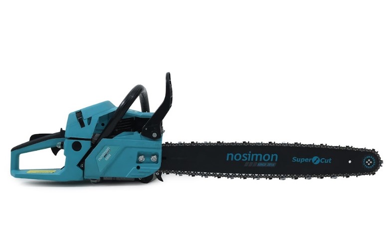 nosimon-rk5800-18-inch-chain-saw-with-powerful-petrol-engine-2-stroke-58cc-suitable-for-woodcutting-saw-for-farm-garden-and-ranch-with-tool-kit