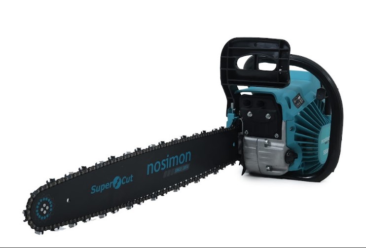 nosimon-rk5800-18-inch-chain-saw-with-powerful-petrol-engine-2-stroke-58cc-suitable-for-woodcutting-saw-for-farm-garden-and-ranch-with-tool-kit