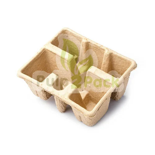 partition-molded-pulp-tray