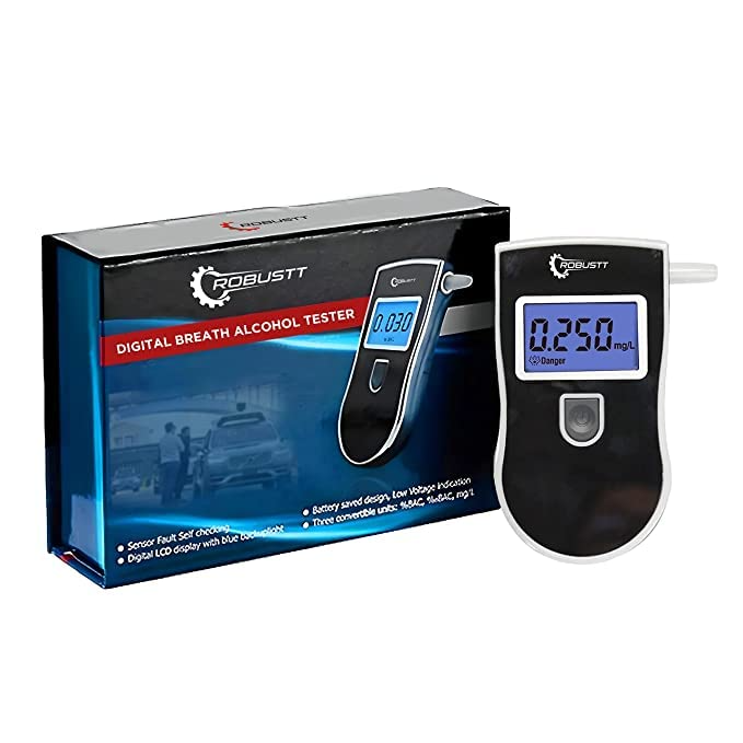 robustt-alcohol-tester-black-advance-digital-lcd-display-portable-breathalyzer-with-5-mouthpieces-model-1-pack-of-10