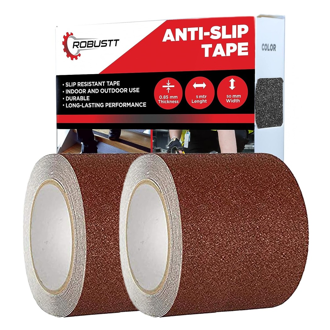 robustt-anti-skid-antislip-5mtr-guaranteed-x100mm-brown-fall-resistant-with-pet-material-and-solvent-acrylic-adhesive-tape-pack-of-2