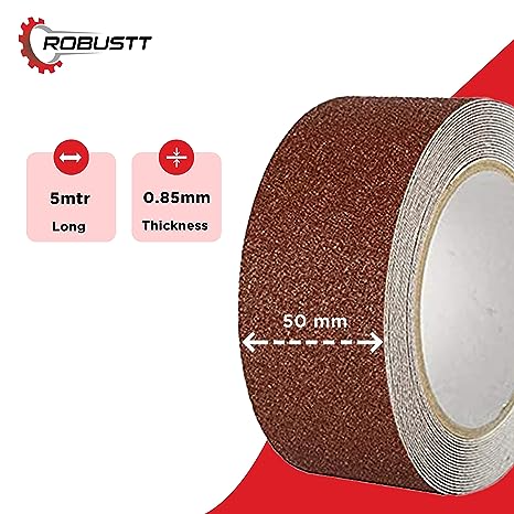 robustt-anti-skid-antislip-5mtr-guaranteed-x50mm-brown-fall-resistant-with-pet-material-and-solvent-acrylic-adhesive-tape-pack-of-10