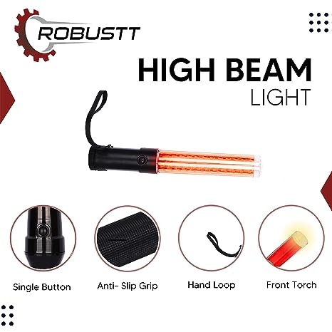 robustt-baton-light-stick-12-inch-non-rechargeable-with-front-torch-red-and-green-blink-and-magnetic-base-for-traffic-control-street-protection-wand-baton-pack-of-10
