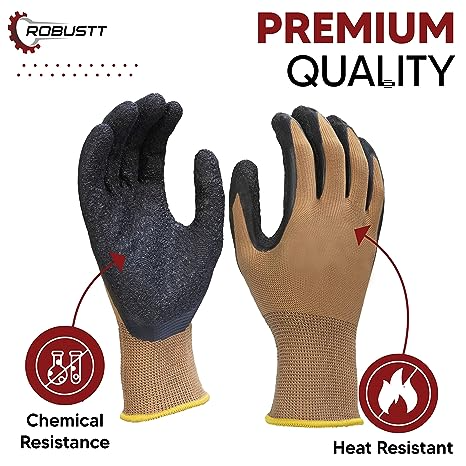 robustt-brown-on-black-nylon-nitrile-front-coated-industrial-safety-anti-cut-hand-gloves-for-finger-and-hand-protection-pack-of-20