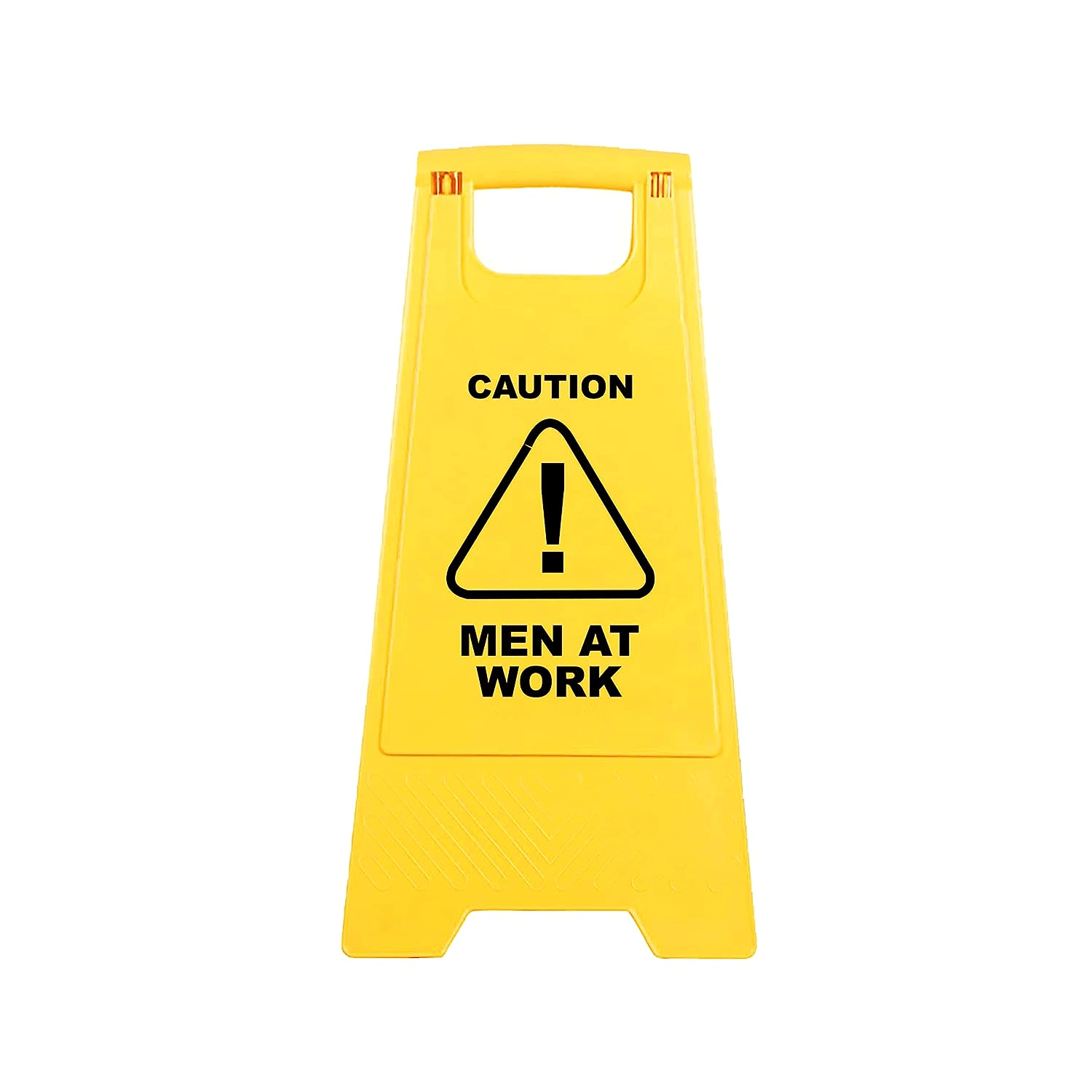 robustt-pp-material-caution-men-at-work-sign-board-uv-resistant-size-62-x-30-cm-two-side-floor-sign-board-pack-of-1