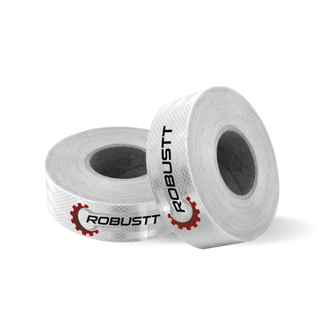 robustt-reflective-tape-42-mtr-guaranteed-x50mm-white-pet-material-diamond-cut-design-superior-reflectivity-crack-resistant-safety-tape-pack-of-1