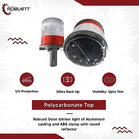 robustt-solar-blinker-light-of-aluminium-casting-and-abs-clamp-with-round-road-reflector-pack-of-10