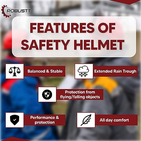 robustt-x-shree-jee-nape-type-adjusment-safety-red-helmet-construction-helmet-protection-for-outdoor-work-head-safety-hat-pack-of-5