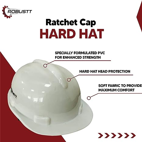 robustt-x-shree-jee-nape-type-adjusment-safety-white-helmet-construction-helmet-protection-for-outdoor-work-head-safety-hat-pack-of-10