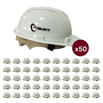 robustt-x-shree-jee-nape-type-adjusment-safety-white-helmet-construction-helmet-protection-for-outdoor-work-head-safety-hat-pack-of-50