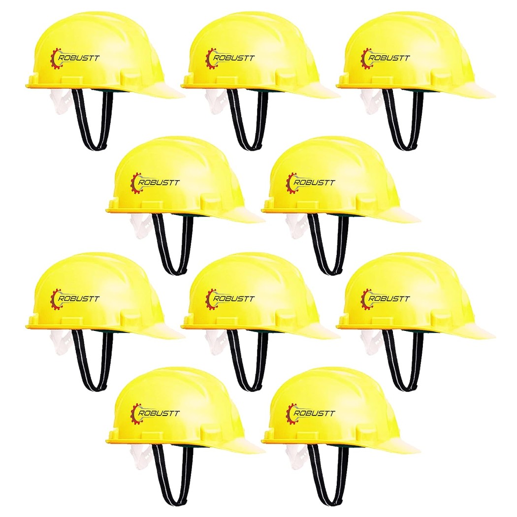 robustt-x-shree-jee-nape-type-yellow-adjusment-safety-helmet-construction-helmet-protection-for-outdoor-work-head-safety-hat-pack-of-10