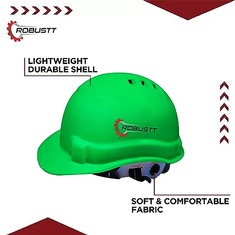 robustt-x-shree-jee-safety-helmet-executive-ratchet-type-adjustment-protection-for-outdoor-work-head-safety-hat-with-sweat-band-green-pack-of-5