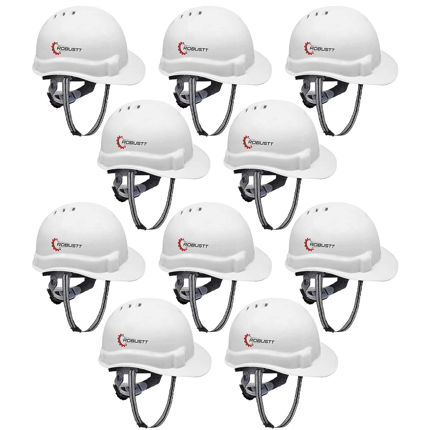 robustt-x-shree-jee-safety-helmet-executive-ratchet-type-adjustment-protection-for-outdoor-work-head-safety-hat-with-sweat-band-white-pack-of-10