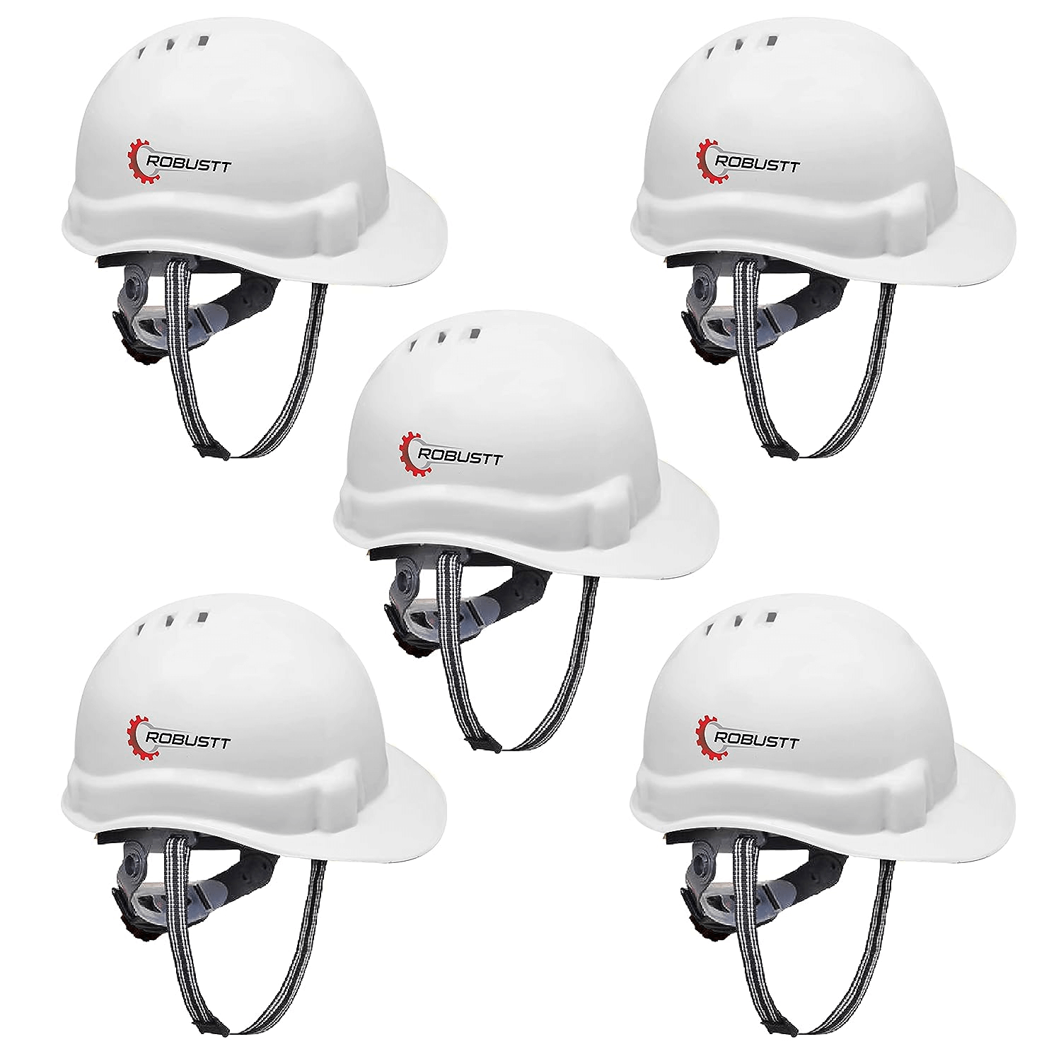 robustt-x-shree-jee-safety-helmet-executive-ratchet-type-adjustment-protection-for-outdoor-work-head-safety-hat-with-sweat-band-white-pack-of-5