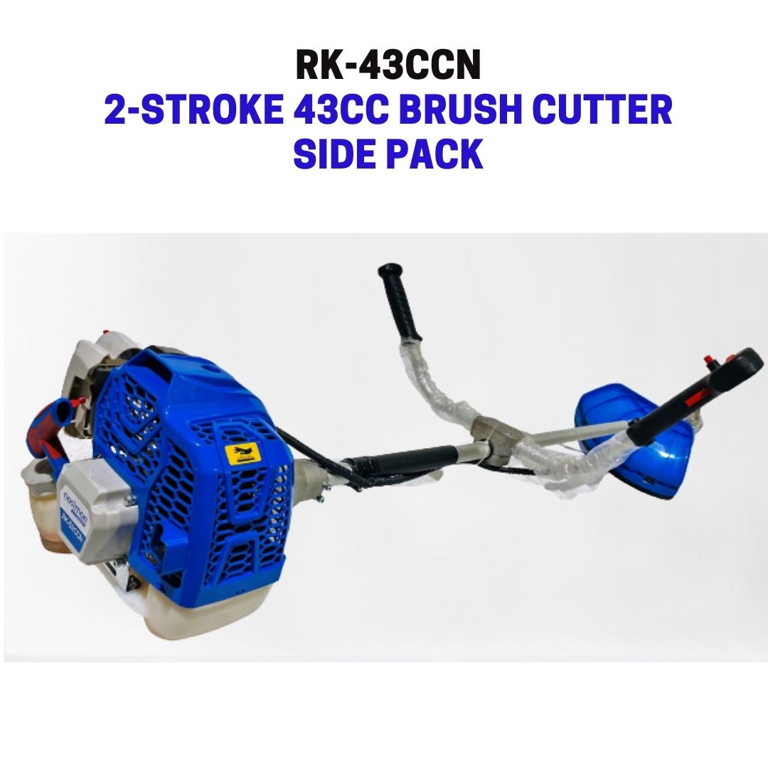 royal-kissan-rk-43ccn-ultra-premium-brush-cutter-2-stroke-side-pack-with-43cc-powerful-petrol-engine-with-80t-2t-nylon-trimmer-blades-for-agriculture-gardening-lawn-grass-trimming